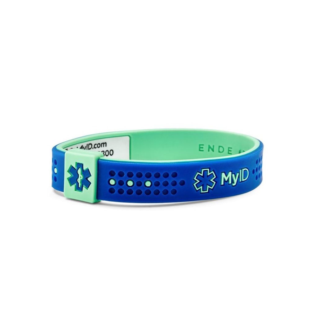MyID SPORT | Bracelet | Navy/Turquoise | Medium